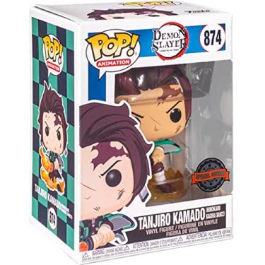 Imagem de Pop Funko 874 Tanjiro Hinokami Demon Slayer Special Edition
