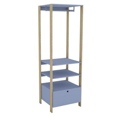 Imagem de Closet 190x63x55 Azul Sereno + Corazzi