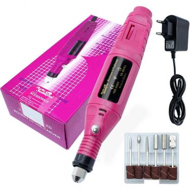 Imagem de Lixadeira Unha Lixa Elétrica Profissional Bloco Motor Bivolt