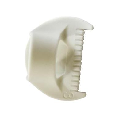 Imagem de Esquirla Guia de costura com trava de ponto de borda, gabarito de costura, modelo de costura, doméstico, ergonômico, leve para régua de quilting de ponto reto, 3mm Branco