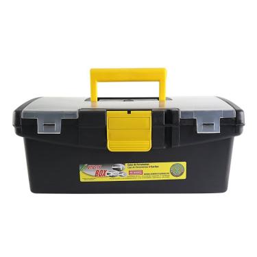 Imagem de Caixa Organizadora Resistente Maleta Para Ferramentas Pescaria Camping Multiuso Utensílios Acessórios