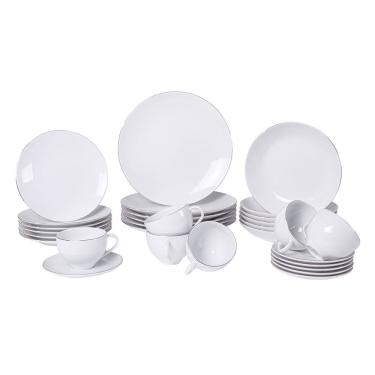 Imagem de Aparelho De Jantar Tramontina Atena Em Porcelana Decorada 30 Peças Tramontina