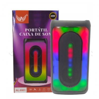 Imagem de Caixa De Som Rgb 20w Altomex Al-8901