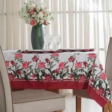 Imagem de Trilho De Mesa Facile Repelente à água 40x140cm Flowers