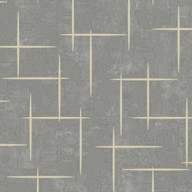 Imagem de Papel De Parede Bobinex Essencial Geométrico Cinza 4312