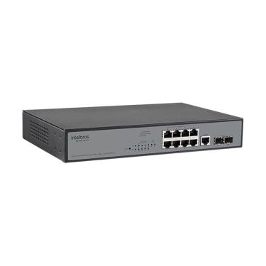 Imagem de Switch Gerenciavel 8p Gigabit 10-100-1000 + 2p Mini Gbic Sg 1002 Mr L2+ 4760041