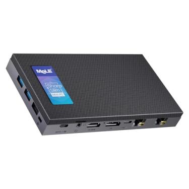 Imagem de MeLE Mini Pc Quieterdl Com Windows 11 Home, N100 4Gb 128Gb, 2.5G Dual Lan, Iot, Computador De Mesa Industrial Suporte Para Win-10, Linux, Ubuntu, Debian, 4K, Tela Tripla, Hdmi, Tudo Em Um Usb-C