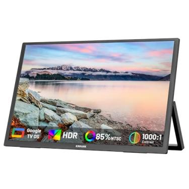 Imagem de Generic Monitor Portátil 4K De 18,4", Android Tv 12.0, 3840X2160 Uhd Ips Hdr, Freesync, Tela 300 Nits, Usb-C, Monitores Hdmi Para Laptop, Macbook E Xbox