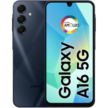 Imagem de Smartphone Samsung Galaxy A16 5G 4/128GB - Preto, com conectividade mo