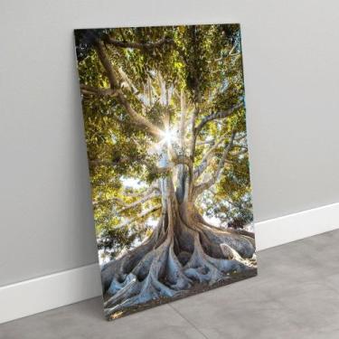 Imagem de Quadro Decorativo Em Canvas Árvore - MeMoldura, Chassi Borda Infinita,