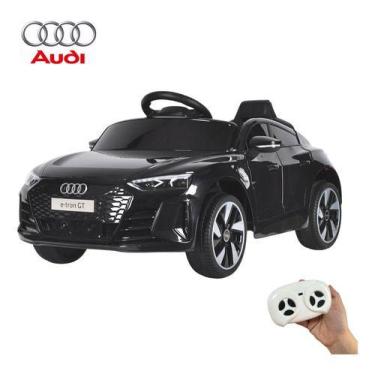 Imagem de Mini Carro Elétrico Infantil Etron Gt Bateria 6v Preto - Importway