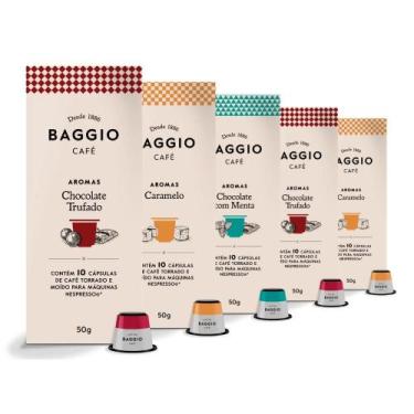 Imagem de Café Baggio Para Nespresso, 5 Caixas, 50 Cápsulas - Baggio Cafe
