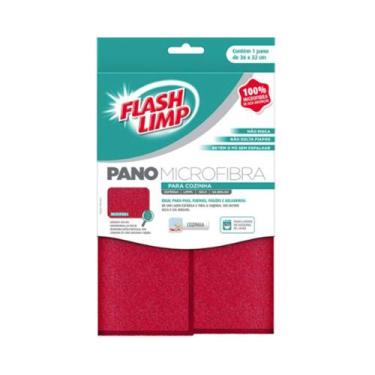 Imagem de Pano de Microfibra para Cozinha - FlashLimp
