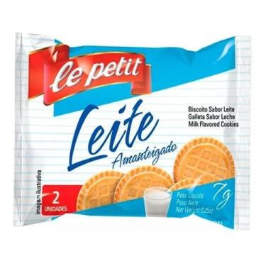 Imagem de BISCOITO LEITE AMANTEIGADO 7g (CAIXA COM 180 UNIDADES) - LE PETIT