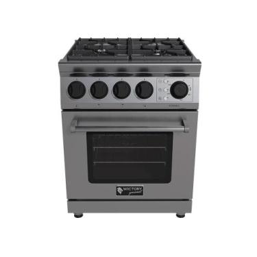 Imagem de Fogão 4 Bocas Wictory a Gás Natural Inox 304 220V WGFA -4, Wictory, WG