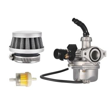 Imagem de GOOFIT Carburador PZ19 com filtro de ar para quadriciclo chinês 50cc 70cc 90cc 110cc 125cc ATV Scooter Dirt Bike