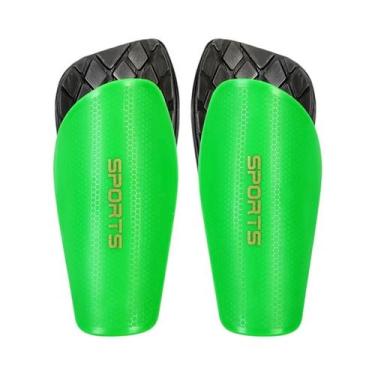 Imagem de Caneleiras de Futebol Loogdeel - 1 Par para Crianças e Adultos com Red