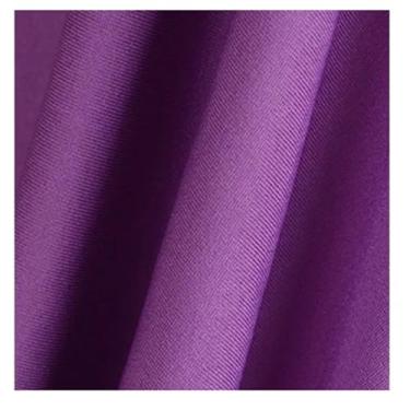 Imagem de Saia de mesa plissada branca, cortinas para cenário de casamento, toalhas de mesa para aniversário, banquete, palco, saia de seda, festa de evento, violeta, A50cm x C300cm