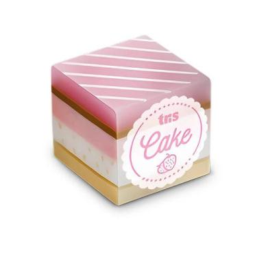 Imagem de Borracha Holic Cake com Cheirinho - Tris, Morango