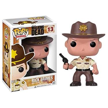 Imagem de The Walking Dead - Boneco Pop Funko Rick Grimes 13 Funko Multicolorido Pequeno