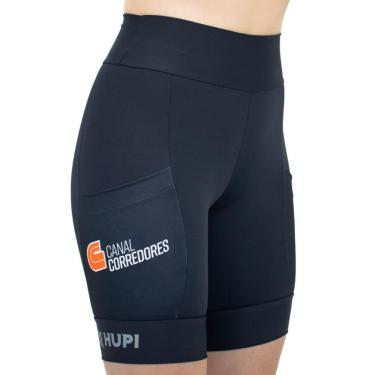 Imagem de Bermuda Compressão Feminina HUPI Longa - Canal Corredores
