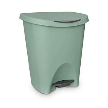 Imagem de Lixeira Com Pedal 15L Verde