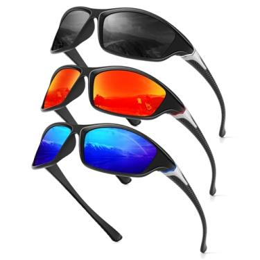 Imagem de OUTDOORKING Óculos De Sol Esportivos Masculinos - Polarizados Masculino: Para Homens Com Proteção Uv Corrida, Ciclismo E Pesca