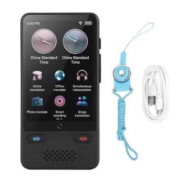 Imagem de Voice Translator Device Online Offline 138 Idiomas Touchscreen WiFi Hotspot Suporte Interpretação Simultânea Gravação Fotográfica Para Travel Business Study ABS 3,54 polegadas