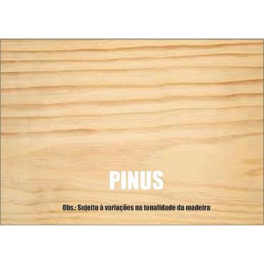 Imagem de Tábua de Madeira Maciça Natural 10x2x100 cm Aplainada NeonX, Pinus