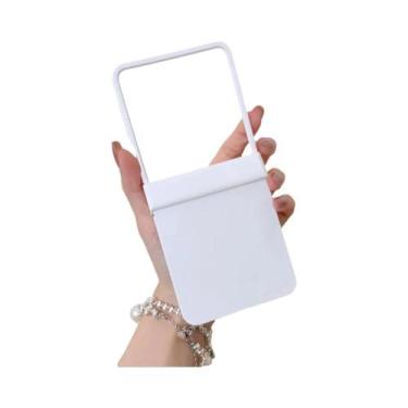 Imagem de Capa De Telefone Com Dobradiça Macaron De Cor Sólida Para Samsung Gala