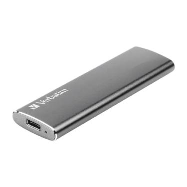 Imagem de Verbatim Disco rígido externo SSD portátil Vx500 de 2 TB USB 3.1 Geração 2 – Cinza espacial