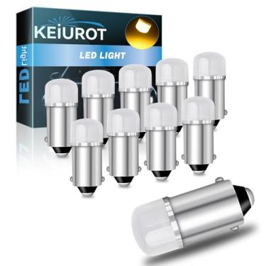 Imagem de Keiurot Lâmpada GE44 47 755 756 1893 1895 1847 Lâmpada BA9S DC AC 6,3V 6V Baioneta Lâmpadas Led Não Polaridade para Pinball Lâmpadas LED Pinball Máquina Amarelo Claro, Pacote com 10
