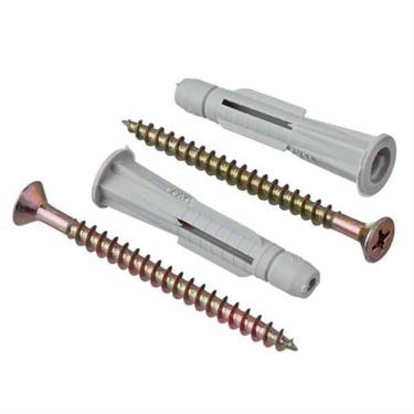 Imagem de Bucha para Bases Ocas 6mm Parafuso Cabeça Chata Cartela 4 Peças - BUO039- FOX MIX