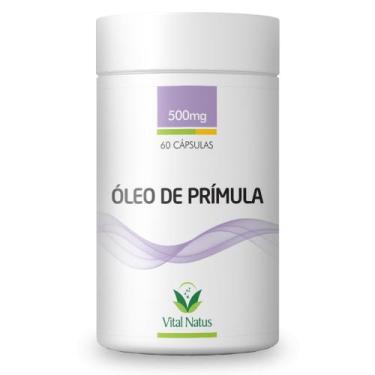 Imagem de Óleo de prímula 500mg 60 cápsulas - vital natus