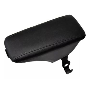 Imagem de Apoio de Braço Encosto P/VW Gol Voyage Saveiro G5 G6 G7 G8 (Sem console central) (Preto - Costura Preta)
