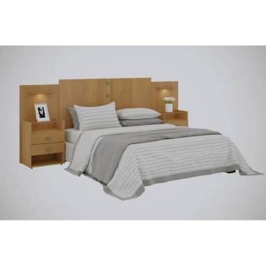 Imagem de Cabeceira Casal/Queen Rubi 100%MDF Cinamomo - D Doro