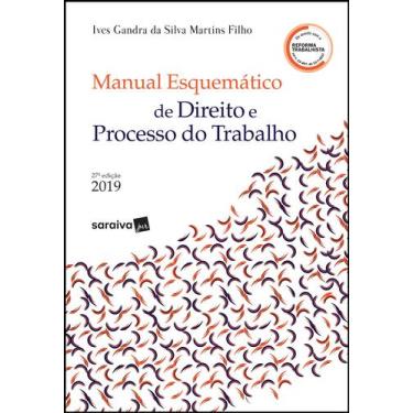 Imagem de Livro - Manual esquematizado de direito e processo do trabalho - 27ª e
