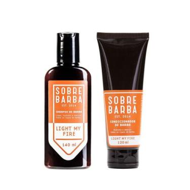 Imagem de Dupla Sobrebarba - Shampoo e Condicionador de Barba - Light my Fire