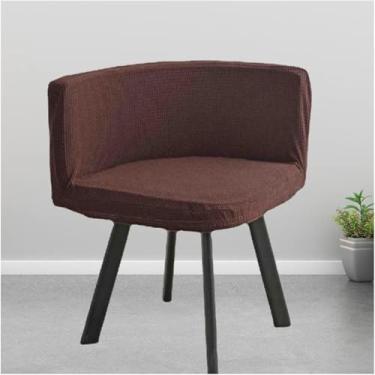 Imagem de Conjunto De Capas De Cadeira De Sala De Jantar Triangulares Com Encosto De 4/2/1, Capas De Cadeira De Sala De Estar Sem Braços Esticadas, Capas De Cadeira De Jantar De Cozinha Com Ace, L, 4PCS