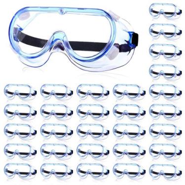 Imagem de Óculos de segurança Yunsailing Clear Lab Over Glasses Anti Fog
