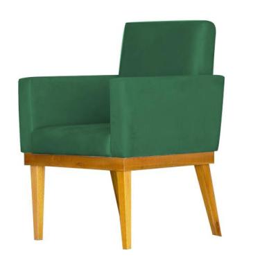 Imagem de Poltrona Decorativa Para Sala Bella Veludo Aninha Decor - Las Patitas,