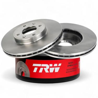 Imagem de Par de Discos de Freio Dianteiro Ventilado RCDI09520 Compatível com HB20 Hatch e Sedan 2013 a 2020