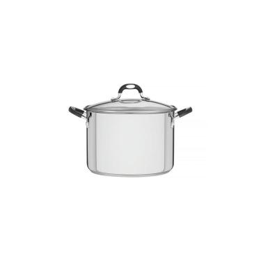 Imagem de Caldeirão Solar Silicone Em Aço Inox Com Fundo Triplo Com Tampa De Vidro 28 Cm 11,9 L