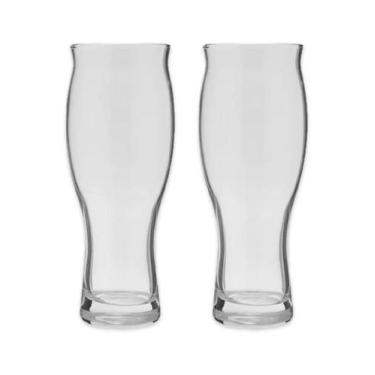 Imagem de Jogo Com 2 Copos Revival Para Cerveja Em Vidro Temperado 600Ml - Pasab