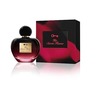 Imagem de Antonio Banderas, Perfumes, Her Secret Flame Eau de Toilette para mulher, longa duração, fragrância feminina, sensual e charmosa, notas de frutas e florais, 80 ml