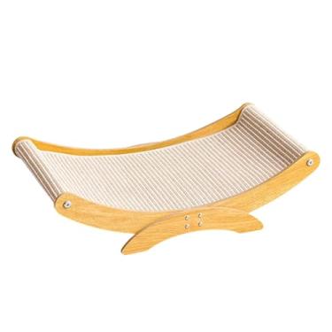 Imagem de Generic Arranhador para gatos, cama de descanso, arranhador de papelão, espaço relaxante, almofada para arranhar para gatos internos, Estilo Sisal