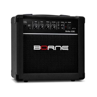 Imagem de Amplificador para Guitarra Borne Strike G30 15W RMS Preto - Bivolt