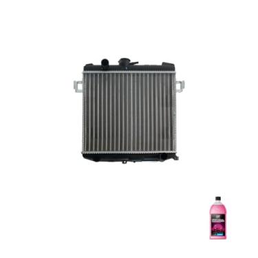 Imagem de Kit Radiador GM Chevette Chevy 500 + Aditivo Radiador Orbi Química Rosa 1L