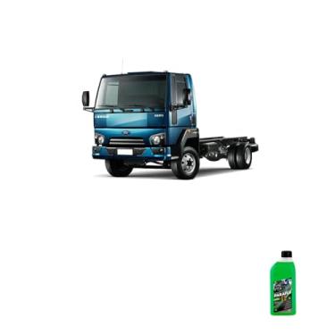 Imagem de Kit Radiador Interc Ford Cargo 816 Euro 5 + Aditivo Radiador Paraflu Verde 1L