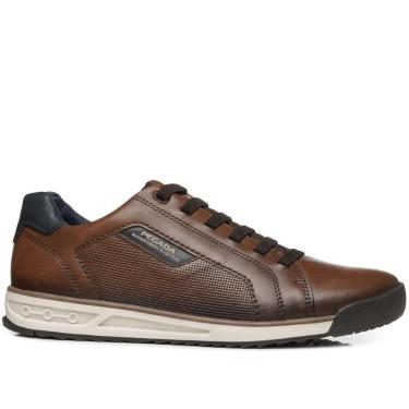 Imagem de Sapatenis Pegada Masculino em Couro Pinhão 112502-02-Masculino